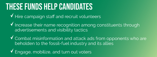 Bulleted list why: These Funds Help Candidates