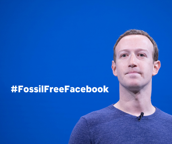 Mark Zukerberg-#FossilFreeFacebook